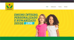 Desktop Screenshot of escolacresce.com.br